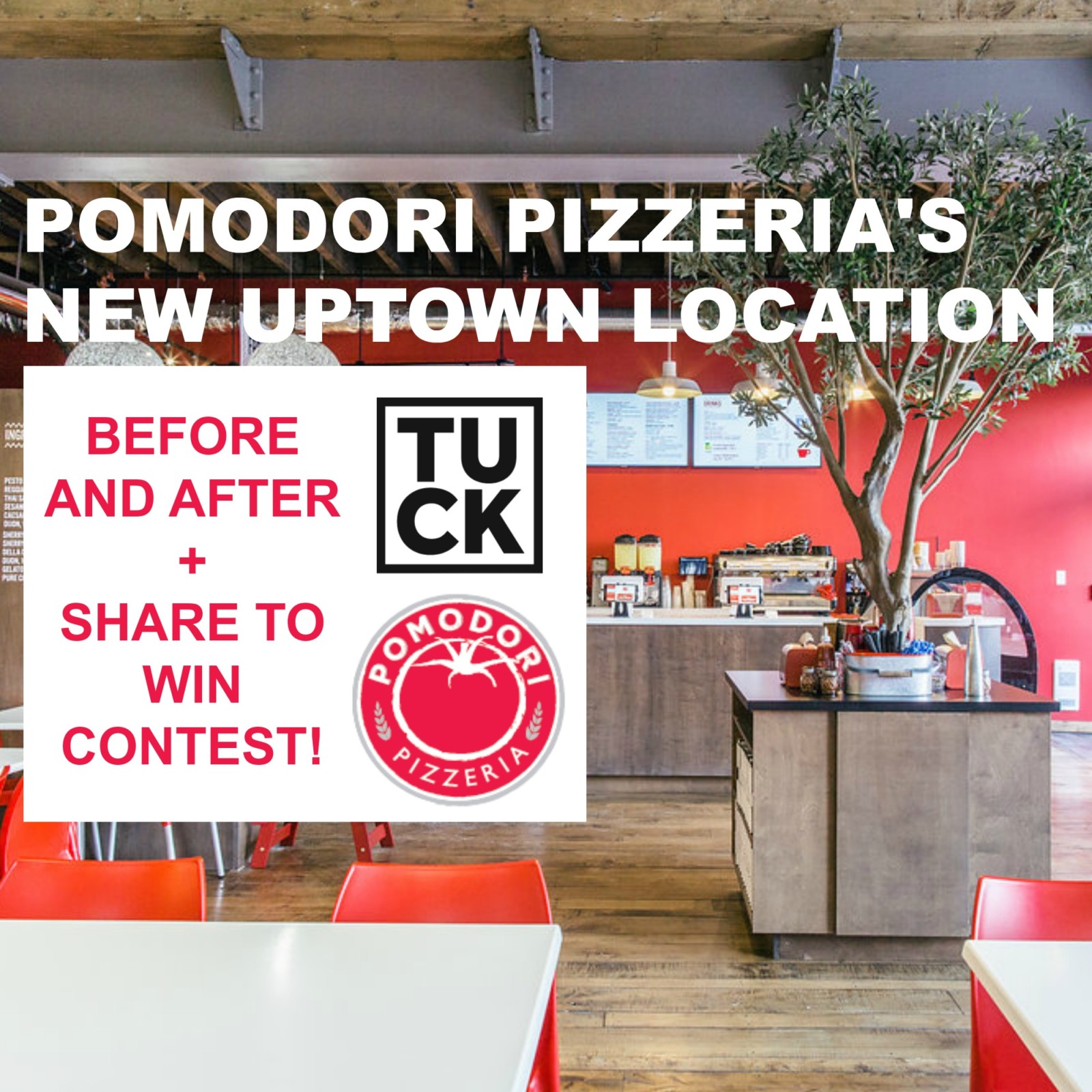 Pomodori Pizzeria Before After Title Image