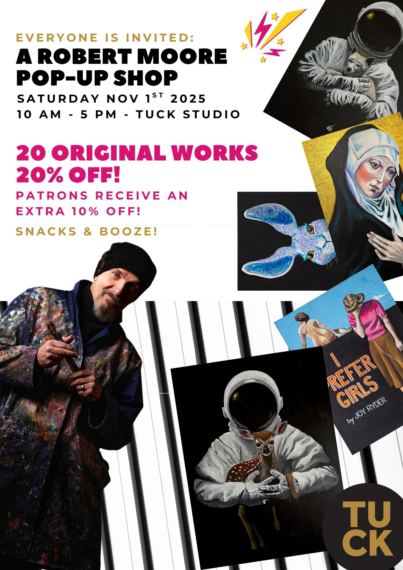 Robert's pop up shop invite November 1st (1)