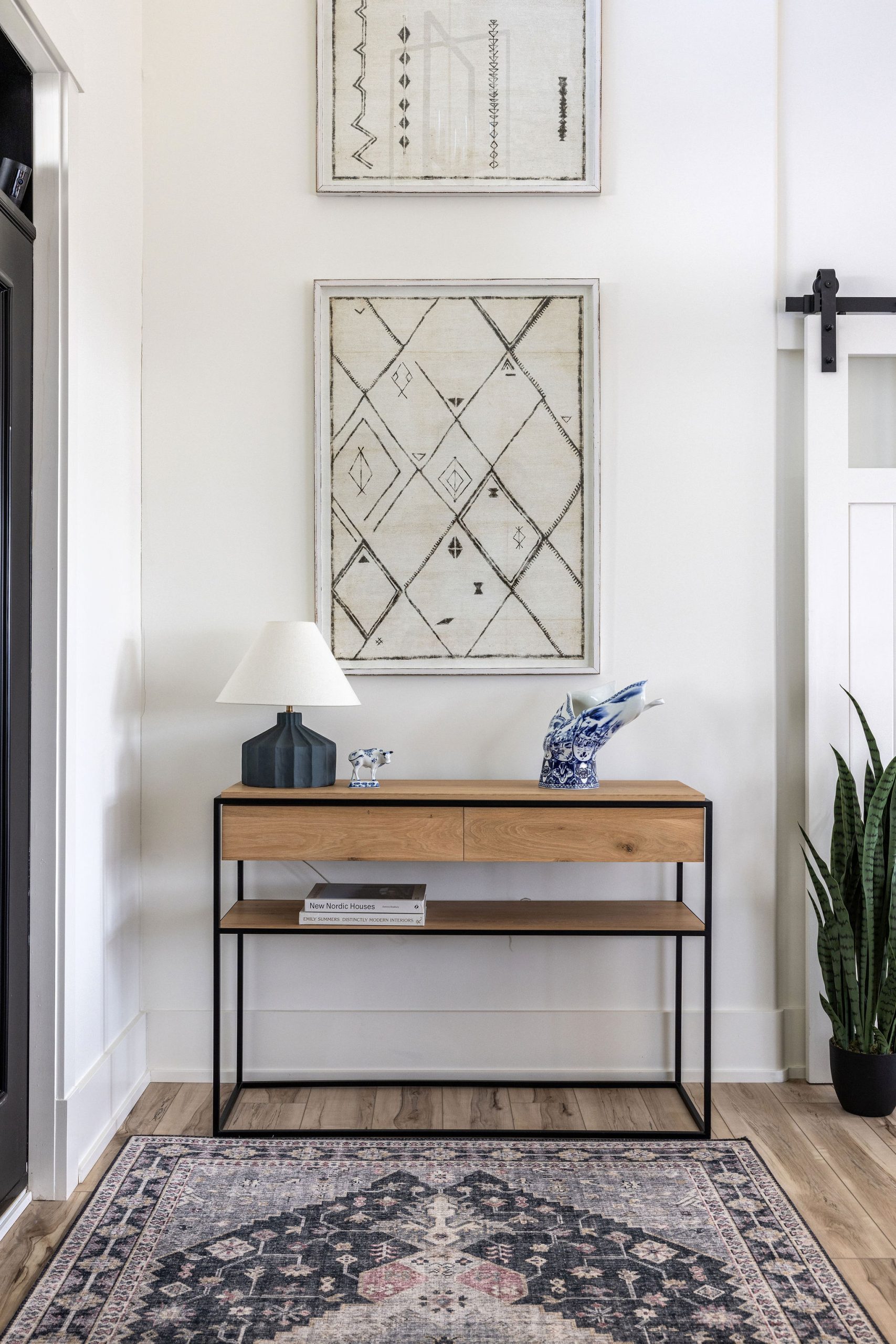 Modern new build interior design - Ethnicraft furniture