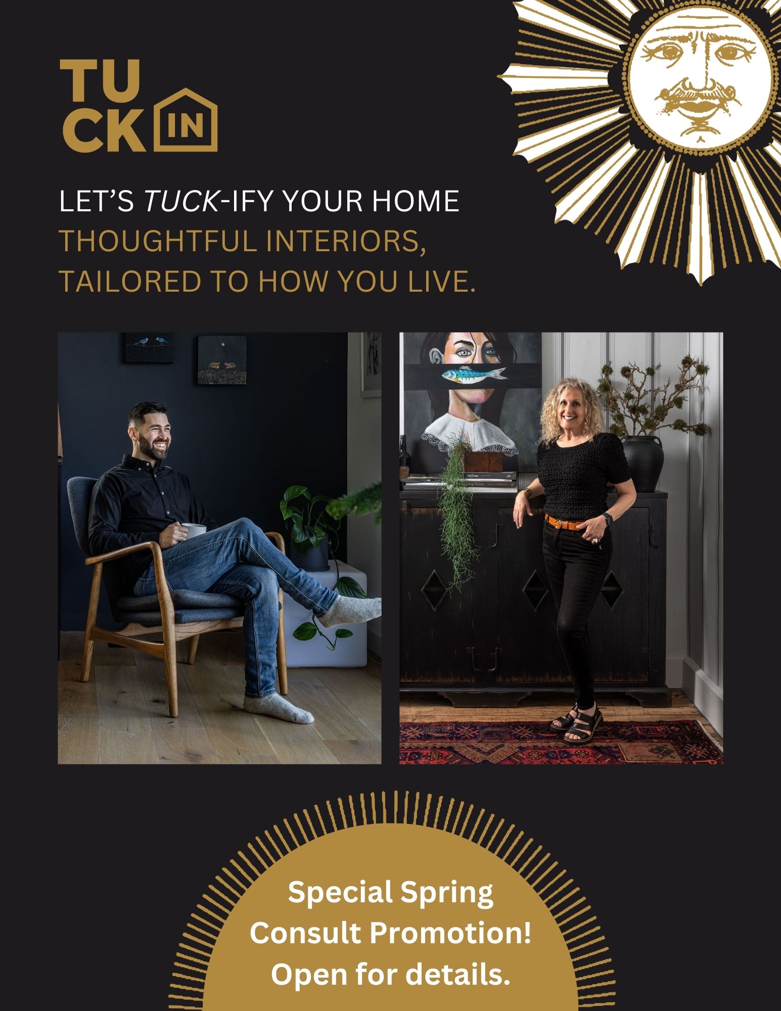 TUCK IN SPRING CONSULT PROMO