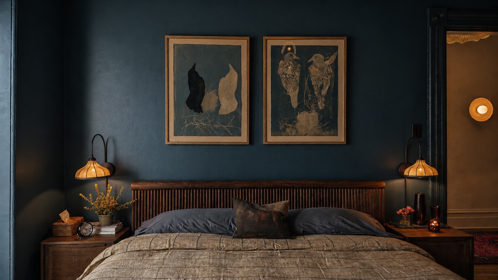 Orange Crush Bedroom